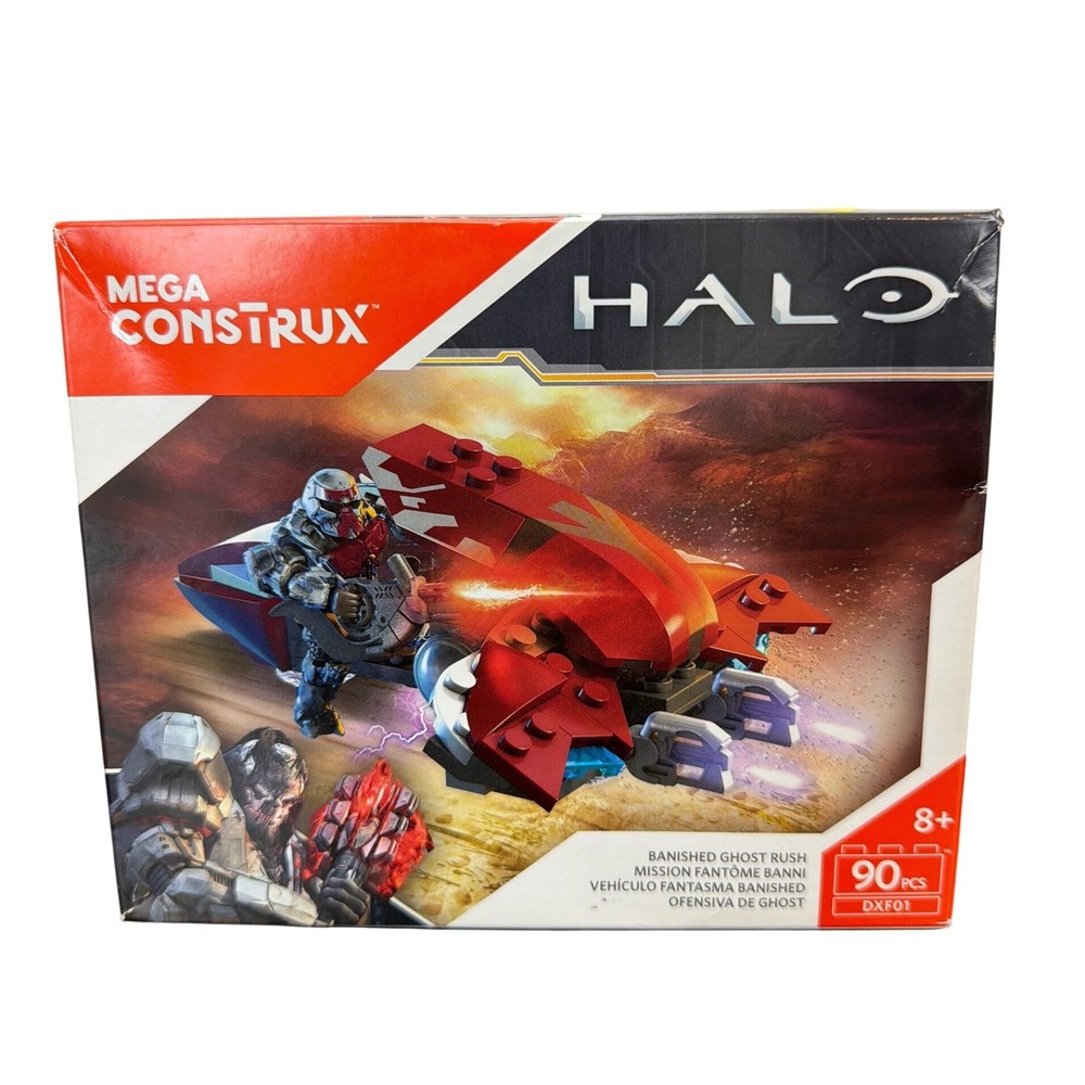 Mega Construx Halo Banished Ghost‎ Rush Building Set for 90 Pcs 8+ NIB